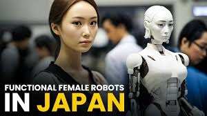 Functional female robots in Japan